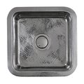 Nantucket Sinks 16.5" W x 16.5" L x 7.375" H, Stainless Steel SQRS-7